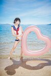 [Cosplay] 音琴ひつじ - [2023春新刊セットオマケ]なついろセーラー