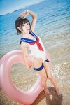 [Cosplay] 音琴ひつじ - [2023春新刊セットオマケ]なついろセーラー
