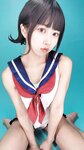 [Cosplay] 音琴ひつじ - [2023春新刊セットオマケ]なついろセーラー