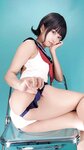 [Cosplay] 音琴ひつじ - [2023春新刊セットオマケ]なついろセーラー
