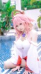 [Cosplay] 樱梨梨 八重神子泳装