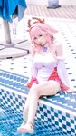 [Cosplay] 樱梨梨 八重神子泳装