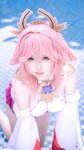 [Cosplay] 樱梨梨 八重神子泳装