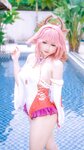 [Cosplay] 樱梨梨 八重神子泳装