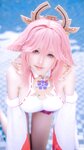 [Cosplay] 樱梨梨 八重神子泳装