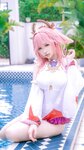 [Cosplay] 樱梨梨 八重神子泳装