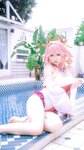 [Cosplay] 樱梨梨 八重神子泳装