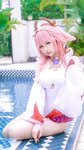 [Cosplay] 樱梨梨 八重神子泳装