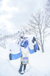 [Cosplay] 音琴ひつじ - 雪鬼草子