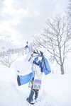 [Cosplay] 音琴ひつじ - 雪鬼草子
