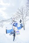 [Cosplay] 音琴ひつじ - 雪鬼草子