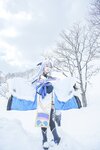 [Cosplay] 音琴ひつじ - 雪鬼草子
