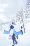 [Cosplay] 音琴ひつじ - 雪鬼草子