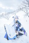 [Cosplay] 音琴ひつじ - 雪鬼草子