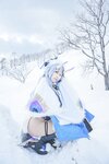[Cosplay] 音琴ひつじ - 雪鬼草子