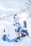 [Cosplay] 音琴ひつじ - 雪鬼草子