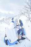 [Cosplay] 音琴ひつじ - 雪鬼草子