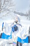[Cosplay] 音琴ひつじ - 雪鬼草子