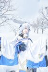 [Cosplay] 音琴ひつじ - 雪鬼草子