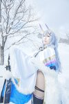 [Cosplay] 音琴ひつじ - 雪鬼草子