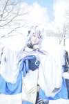 [Cosplay] 音琴ひつじ - 雪鬼草子