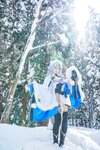 [Cosplay] 音琴ひつじ - 雪鬼草子