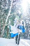 [Cosplay] 音琴ひつじ - 雪鬼草子