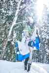 [Cosplay] 音琴ひつじ - 雪鬼草子