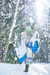[Cosplay] 音琴ひつじ - 雪鬼草子