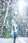 [Cosplay] 音琴ひつじ - 雪鬼草子