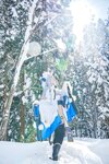 [Cosplay] 音琴ひつじ - 雪鬼草子