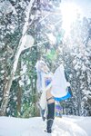 [Cosplay] 音琴ひつじ - 雪鬼草子