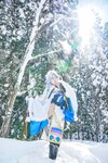 [Cosplay] 音琴ひつじ - 雪鬼草子