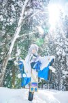 [Cosplay] 音琴ひつじ - 雪鬼草子