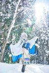 [Cosplay] 音琴ひつじ - 雪鬼草子