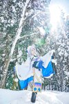 [Cosplay] 音琴ひつじ - 雪鬼草子