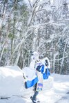 [Cosplay] 音琴ひつじ - 雪鬼草子