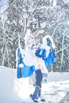 [Cosplay] 音琴ひつじ - 雪鬼草子