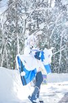 [Cosplay] 音琴ひつじ - 雪鬼草子