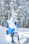 [Cosplay] 音琴ひつじ - 雪鬼草子