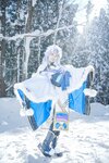 [Cosplay] 音琴ひつじ - 雪鬼草子