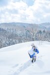 [Cosplay] 音琴ひつじ - 雪鬼草子