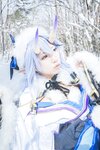 [Cosplay] 音琴ひつじ - 雪鬼草子