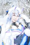[Cosplay] 音琴ひつじ - 雪鬼草子