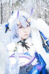 [Cosplay] 音琴ひつじ - 雪鬼草子