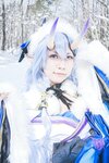 [Cosplay] 音琴ひつじ - 雪鬼草子