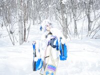 [Cosplay] 音琴ひつじ - 雪鬼草子