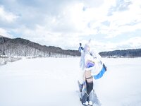 [Cosplay] 音琴ひつじ - 雪鬼草子