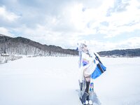 [Cosplay] 音琴ひつじ - 雪鬼草子