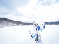 [Cosplay] 音琴ひつじ - 雪鬼草子
